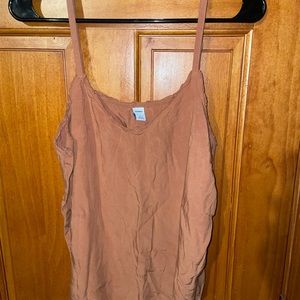 Old Navy blush Pure Crochet Straps Top Blouse, Size  Women's L.